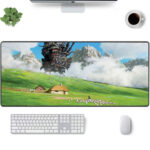 Howl’s Moving Castle Alpine Meadow Mouse Pads - Studio Ghibli Desk Mat