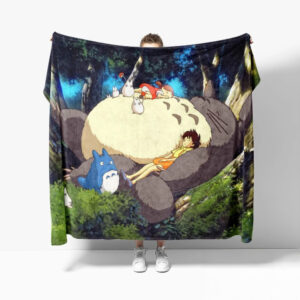 My Neighbor Totoro Sleeping Friends Cozy Blanket