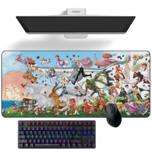 Studio Ghibli All-Stars Running Parade XXL Gaming Desk Mat