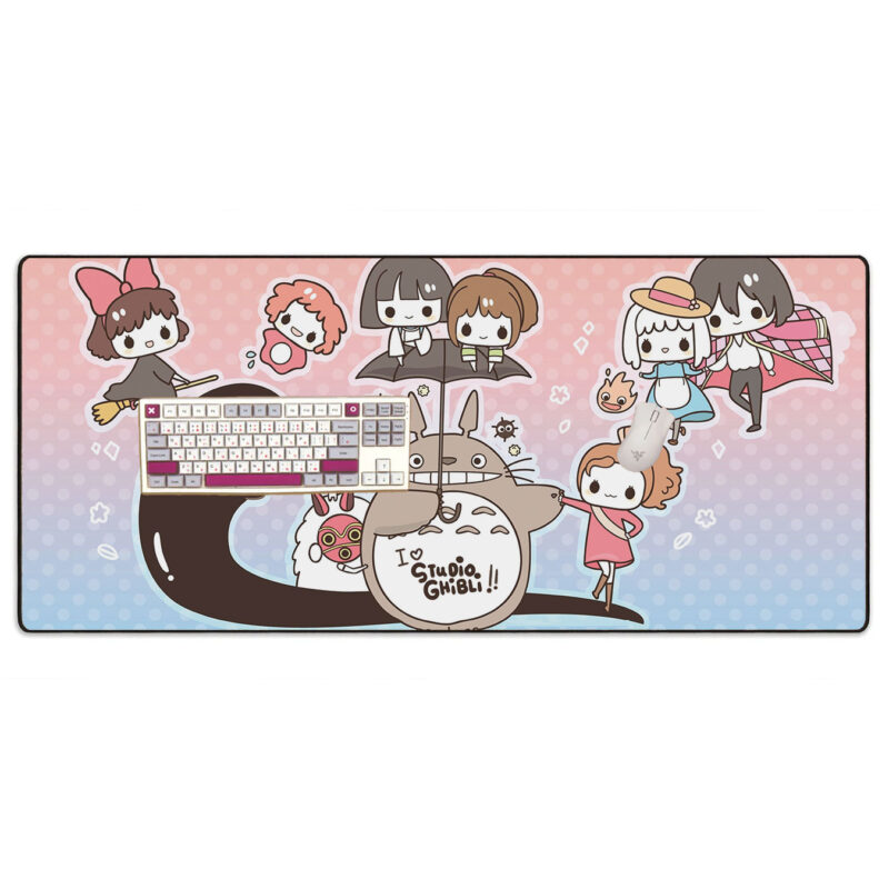 Studio Ghibli Chibi All Stars Pastel Desk Mat 3