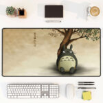 Totoro Calm Afternoon Under the Mouse Pad- Studio Ghibli Desk Mat