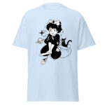 Kiki’s Delivery Service Black & White Design T-Shirt