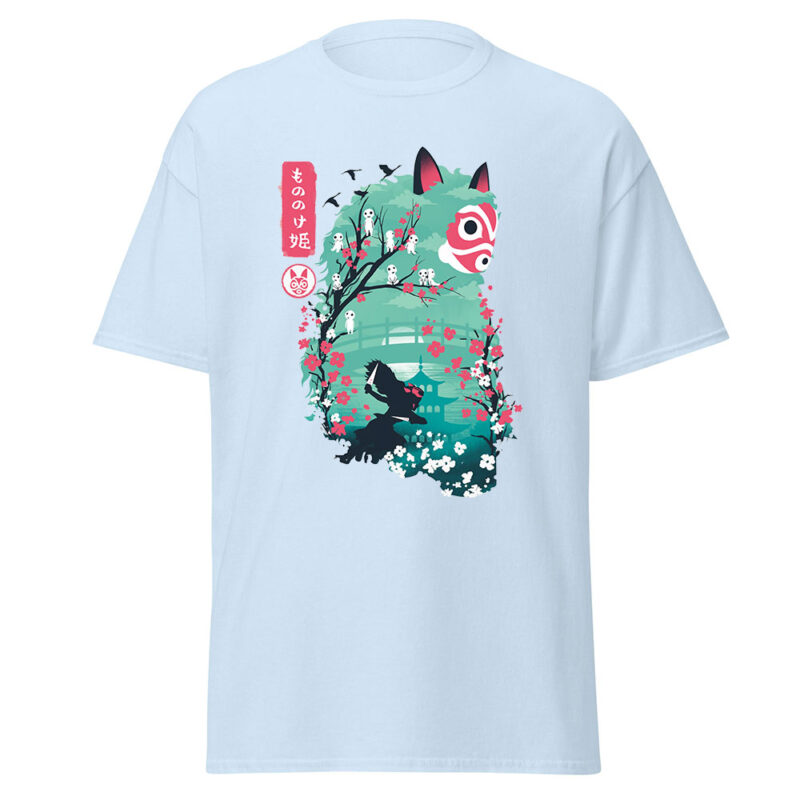 Mononoke Forest Spirit Vintage Art T Shirt 9