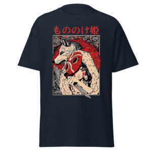 Mononoke Princess Vintage Warrior Art T-Shirt