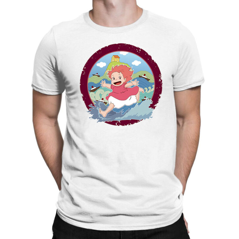 Ponyo Ocean Adventure Graphic T Shirt 1