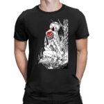 Princess Mononoke Dark Forest Art T Shirt