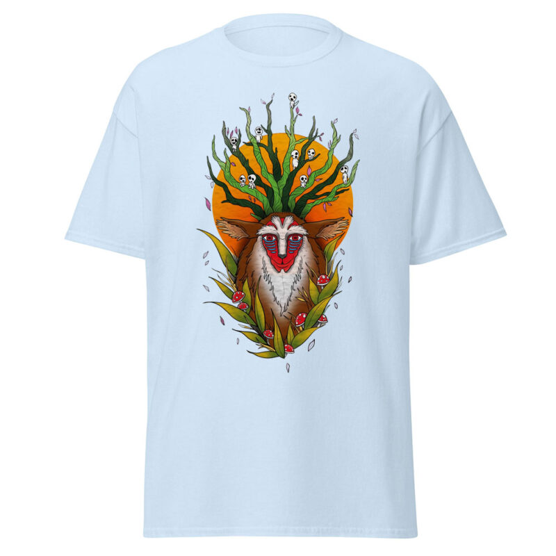 Princess Mononoke Forest Spirit Japanese T Shirts 9