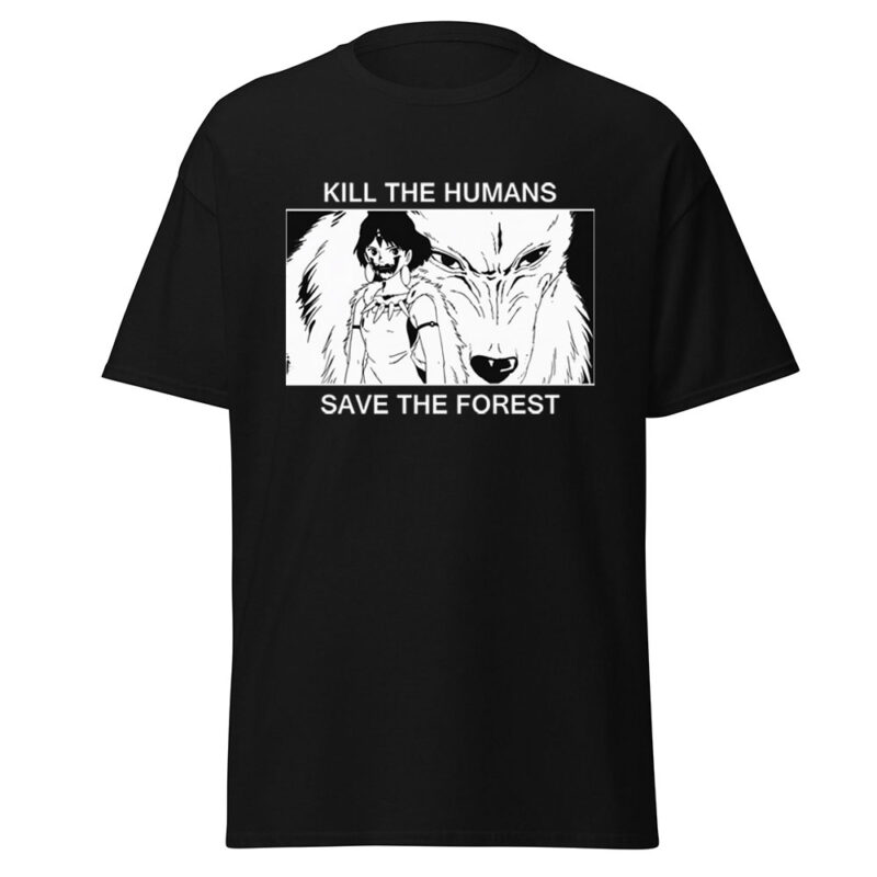 Princess Mononoke Save The Forest T Shirt 2