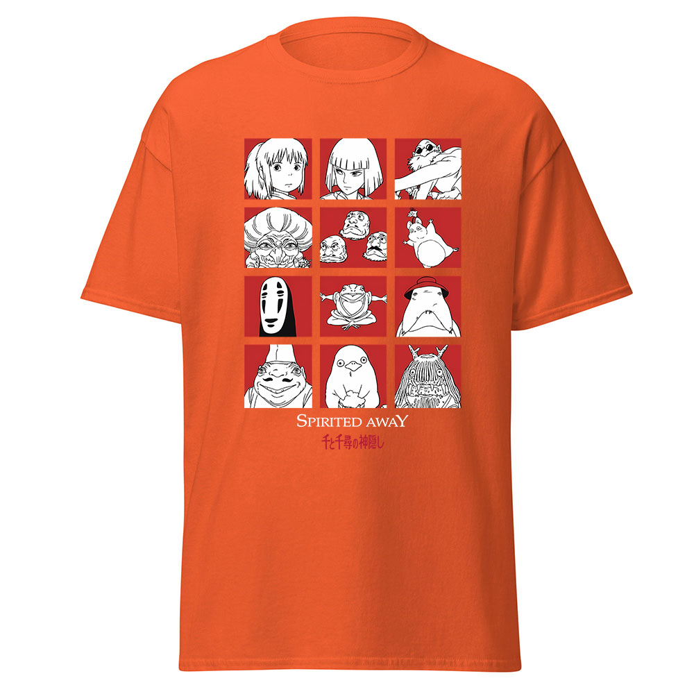 Studio Ghibli Spirited Away Character Grid T Shirt 11 Studio Ghibli Spirited Away Character Grid T Shirt - Image 11