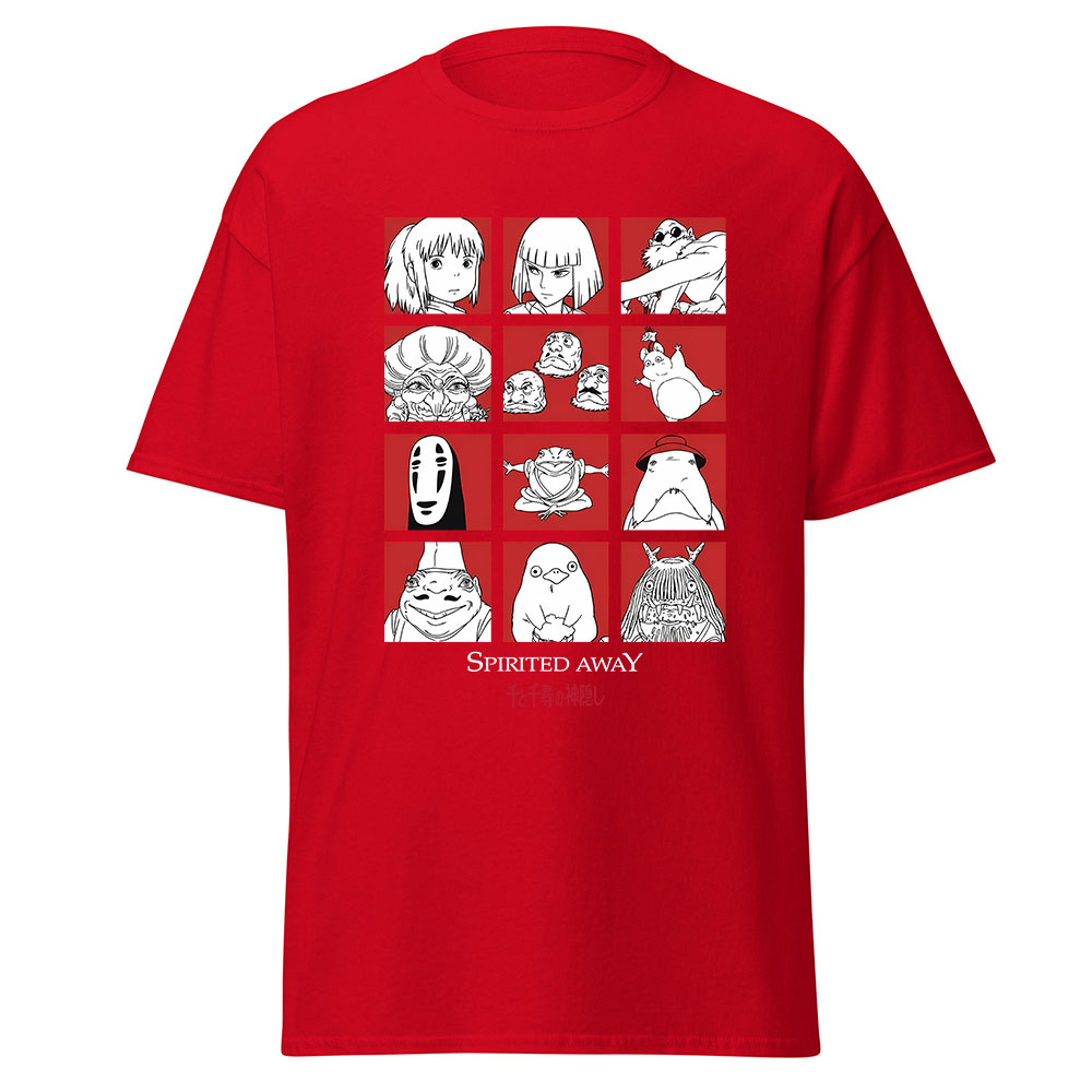 Studio Ghibli Spirited Away Character Grid T Shirt 10 Studio Ghibli Spirited Away Character Grid T Shirt - Image 10