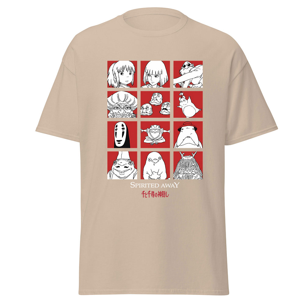 Studio Ghibli Spirited Away Character Grid T Shirt 7 Studio Ghibli Spirited Away Character Grid T Shirt - Image 7