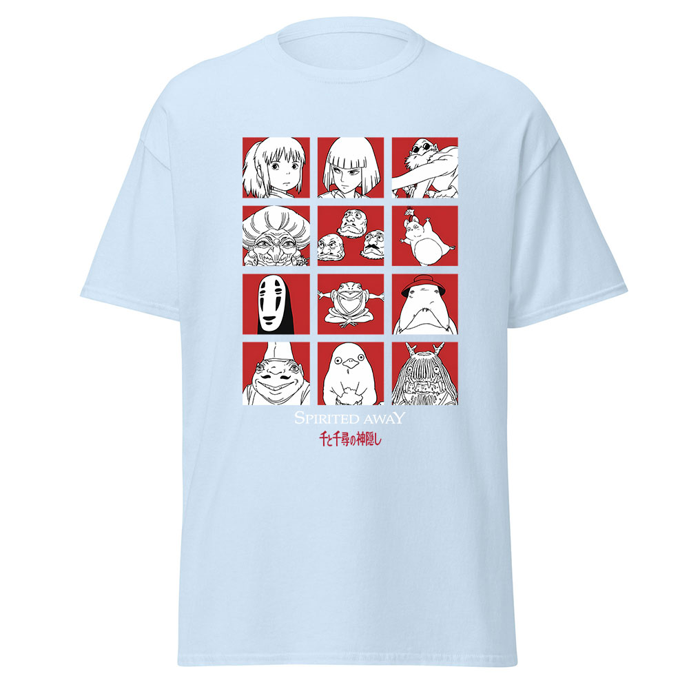 Studio Ghibli Spirited Away Character Grid T Shirt 9 Studio Ghibli Spirited Away Character Grid T Shirt - Image 9