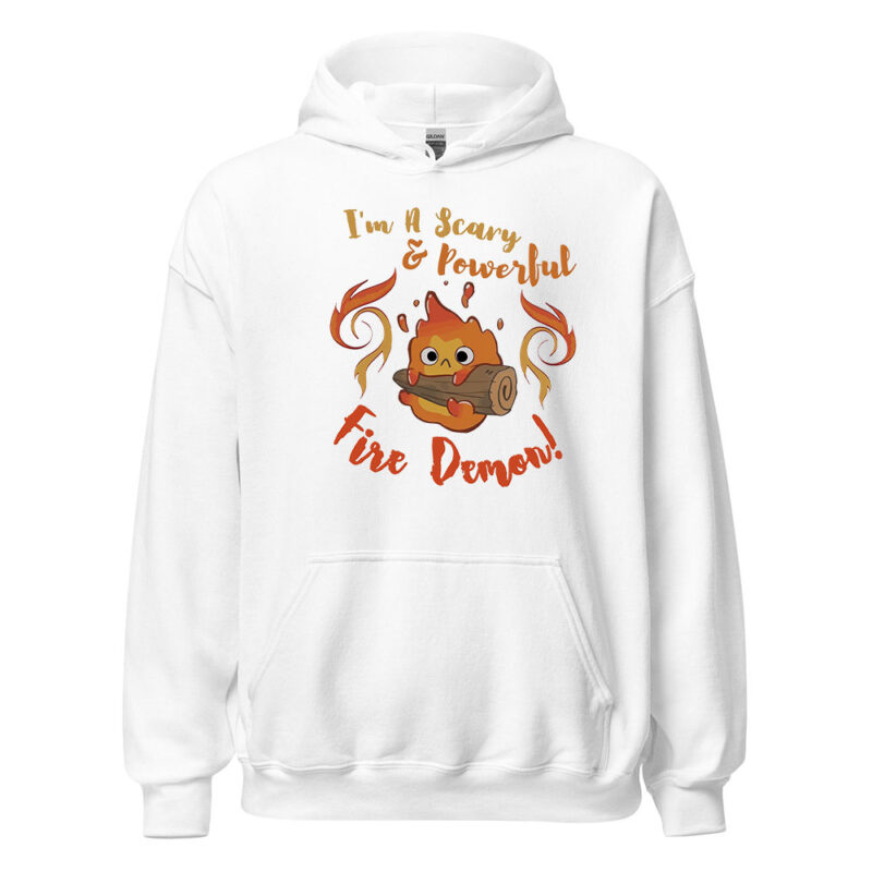 Studio Ghibli Calcifer Fire Demon Hoodie 8