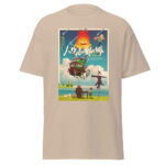 Studio Ghibli Howl’s Moving Castle Poster Style T Shirt