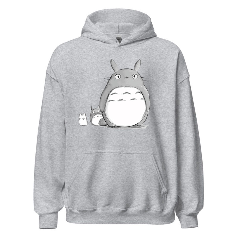 Studio Ghibli Minimal Totoro Hoodie 5