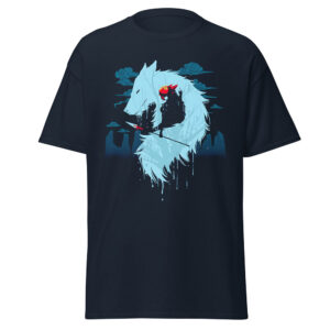 Studio Ghibli Princess Mononoke Spirit Wolf T Shirts
