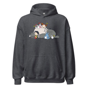 Studio Ghibli Sleeping Totoro Friends Hoodie