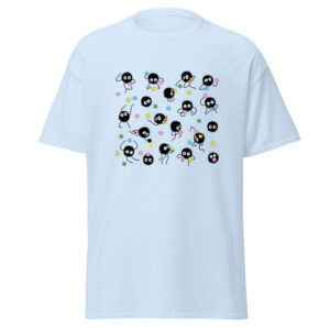 Studio Ghibli Soot Sprites Cute Pattern T Shirt