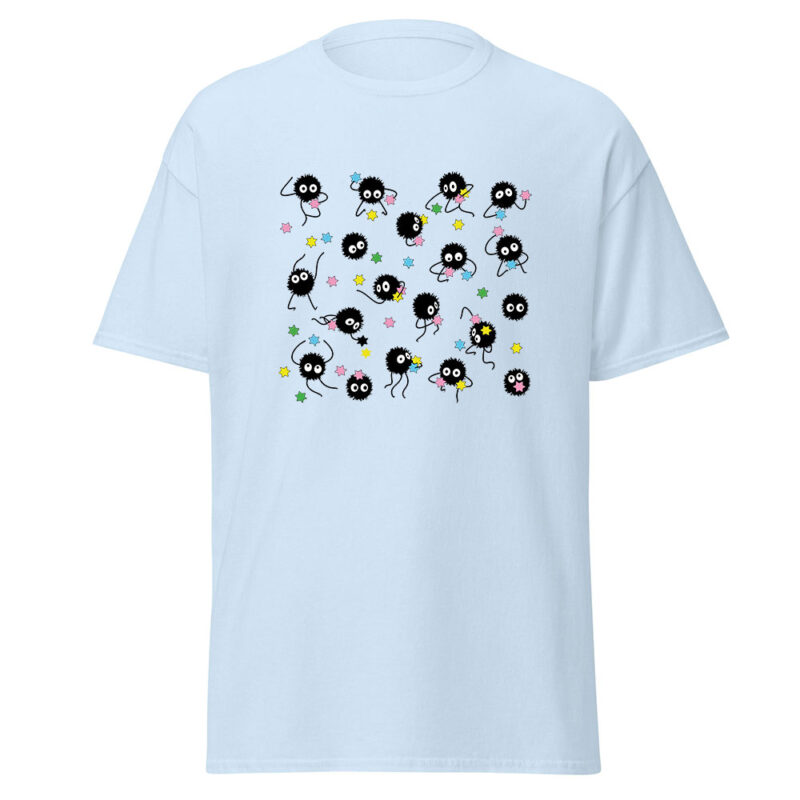 Studio Ghibli Soot Sprites Cute Pattern T Shirt 7