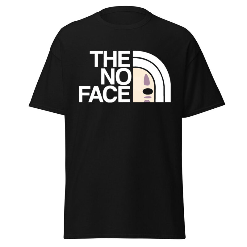 Studio Ghibli The No Face Minimal Logo T Shirts 1