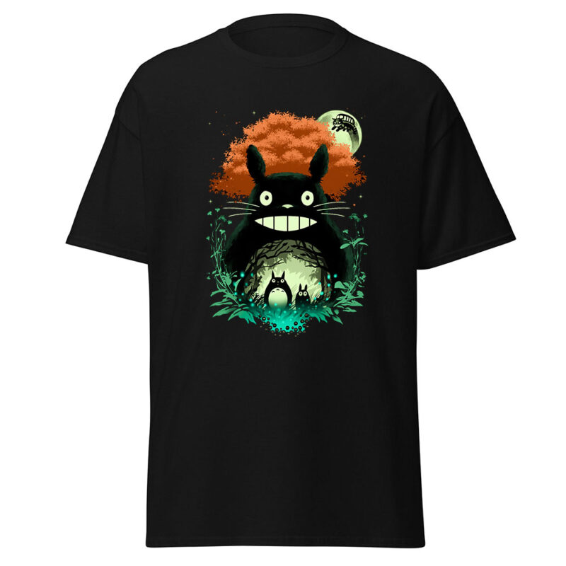 Studio Ghibli Totoro Dark Forest Glow T Shirts 2
