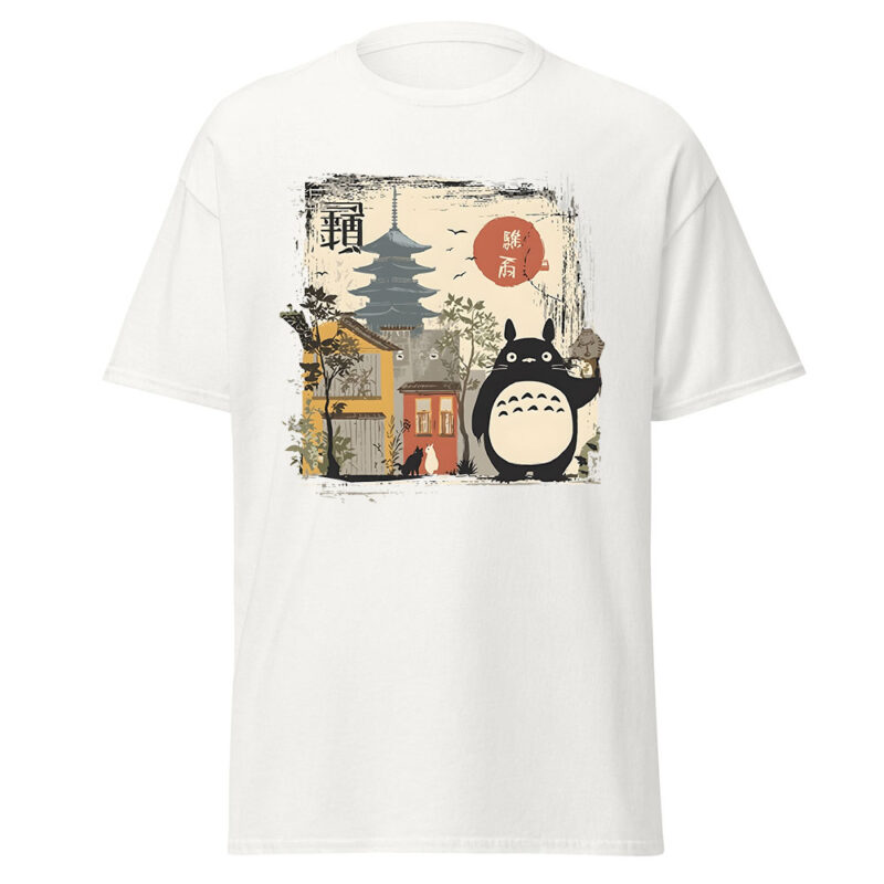 Studio Ghibli Totoro Japanese Ukiyo e T Shirts 2