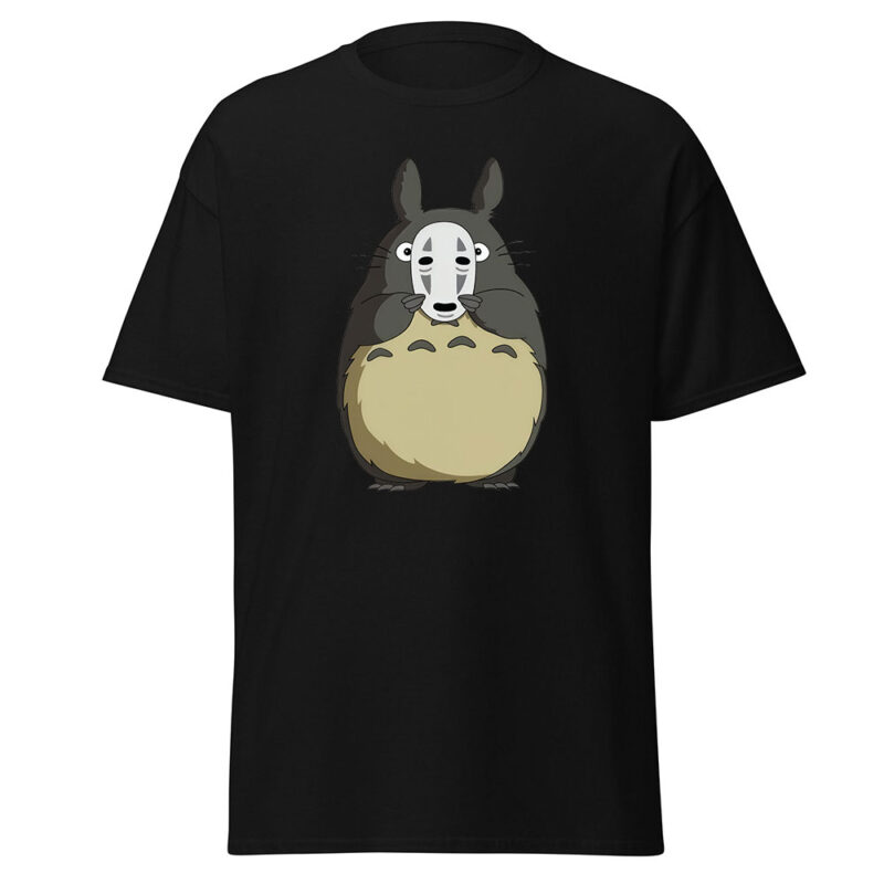 Studio Ghibli Totoro No Face Mask T Shirt 1