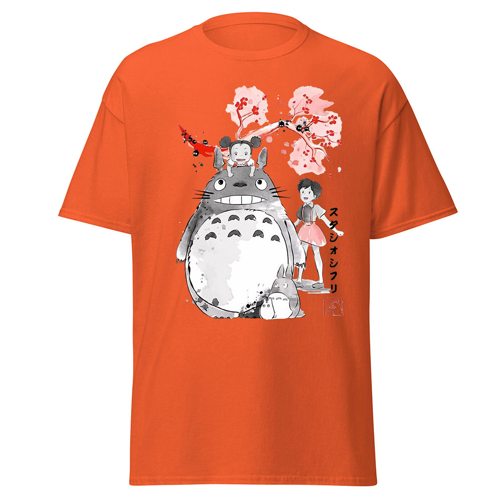 Studio Ghibli Totoro and Friends Japanese Style T Shirts 10 Studio Ghibli Totoro and Friends Japanese Style T Shirts - Image 10