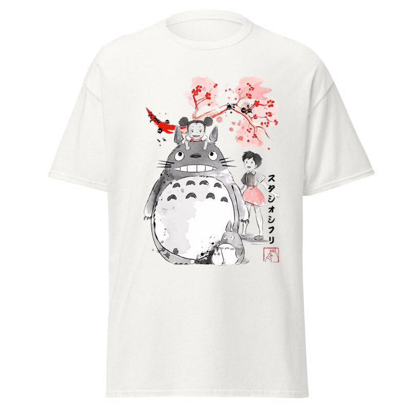 Studio Ghibli Totoro and Friends Japanese Style T Shirts 2