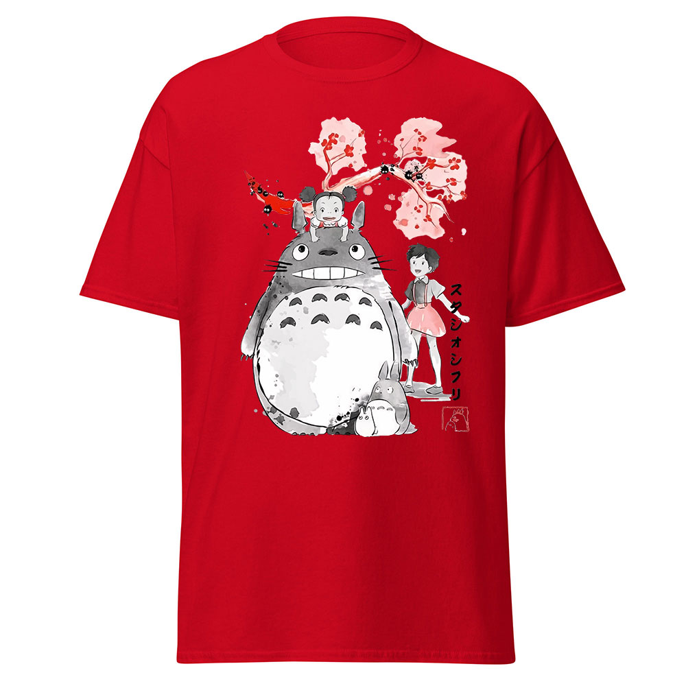 Studio Ghibli Totoro and Friends Japanese Style T Shirts 9 Studio Ghibli Totoro and Friends Japanese Style T Shirts - Image 9