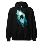 Studio Ghibli Wolf Spirit Moon Hoodie