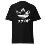 Totoro Calcifer No Face Minimal Logo T Shirt