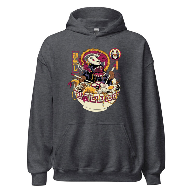 No Face Ramen Bowl Anime Hoodie 6