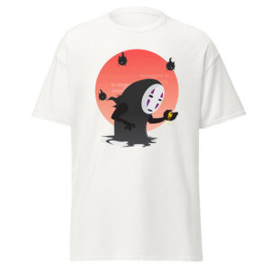 No Face Sunset Spirit Studio Ghibli Graphic T-Shirt