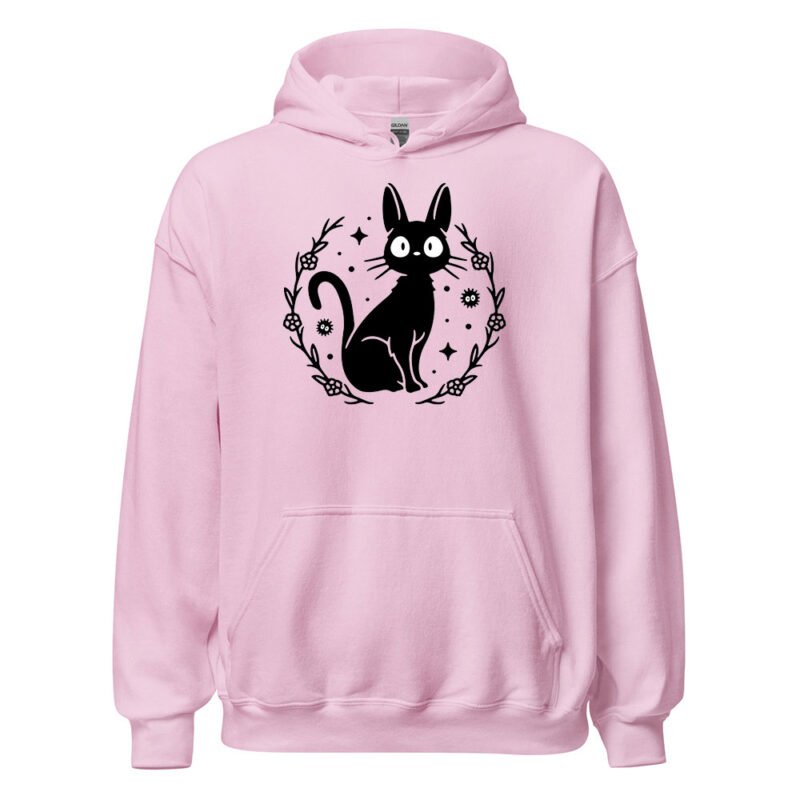 Studio Ghibli Jiji Silhouette Hoodie 6