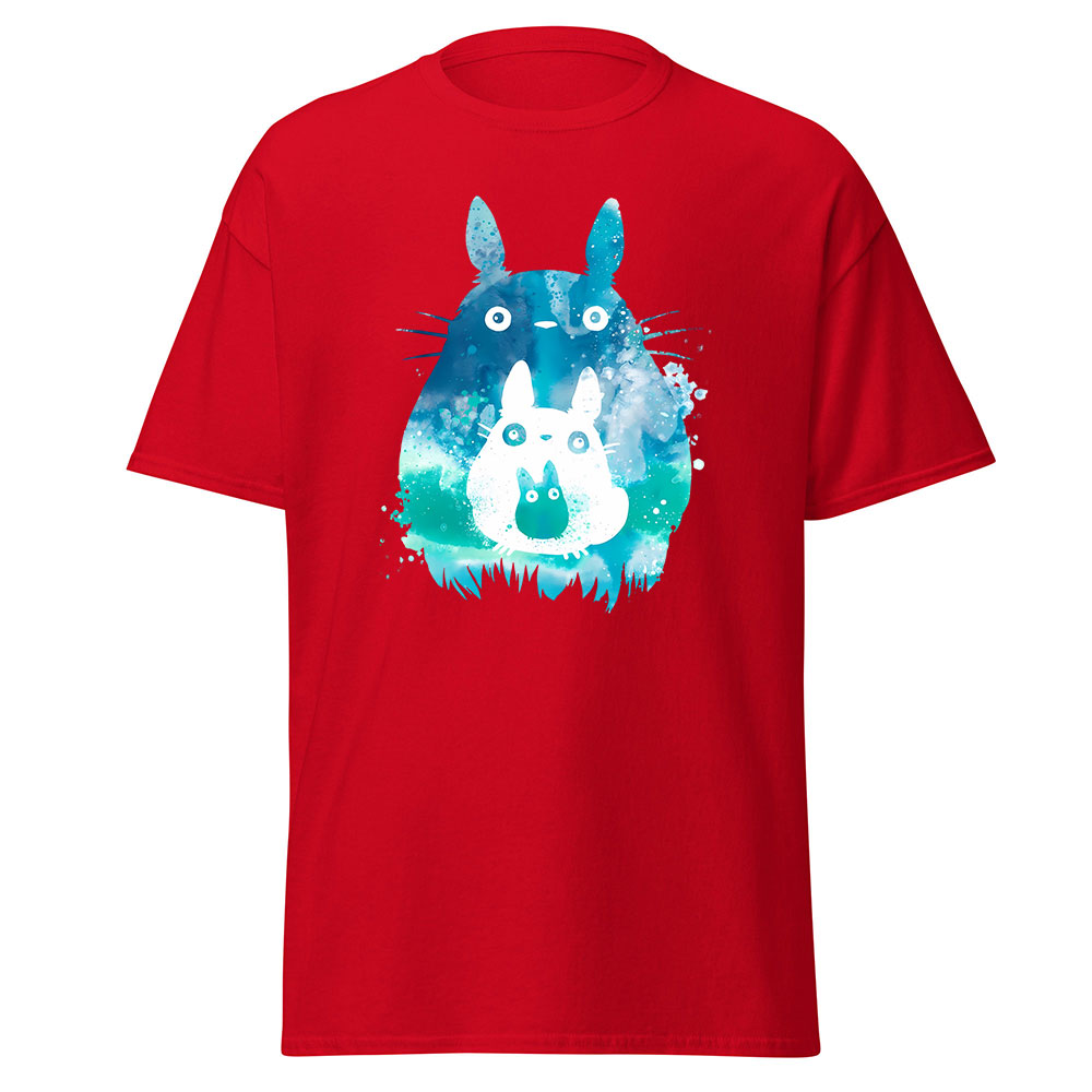 Studio Ghibli Totoro Watercolor Anime Art T Shirt 10 Studio Ghibli Totoro Watercolor Anime Art T Shirt - Image 10