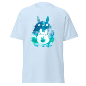 Studio Ghibli Totoro Watercolor Anime Art T Shirt