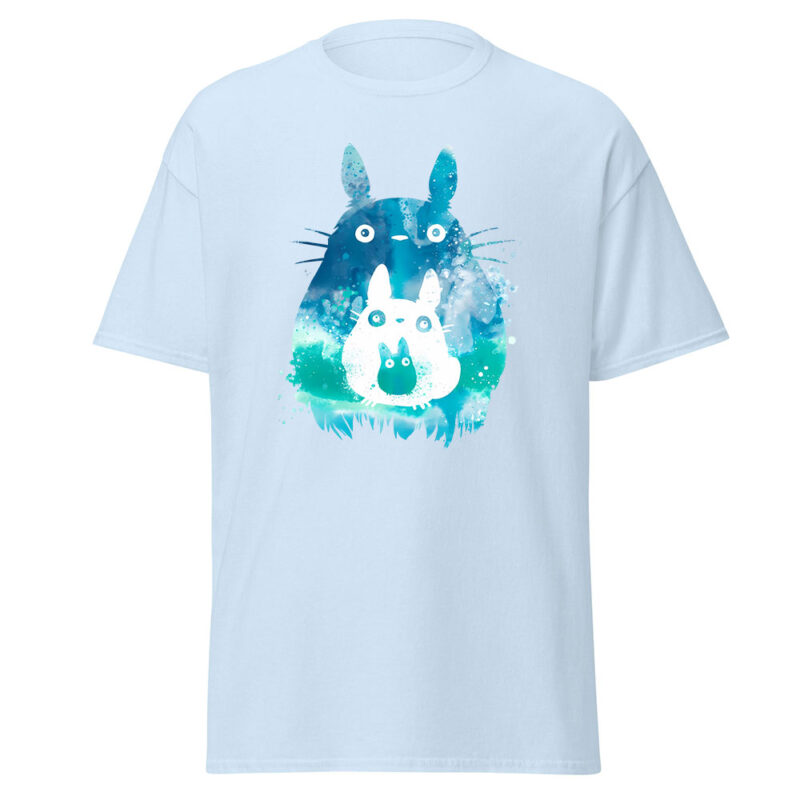 Totoro Watercolor Anime Art T Shirt 9