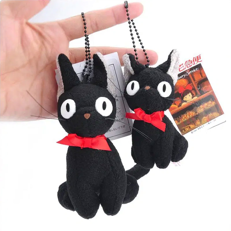 Cat Jiji Plush Kiki's Delivery Service Stuffed Animal 6 Cat Jiji Plush Kiki's Delivery Service Stuffed Animal - Image 6