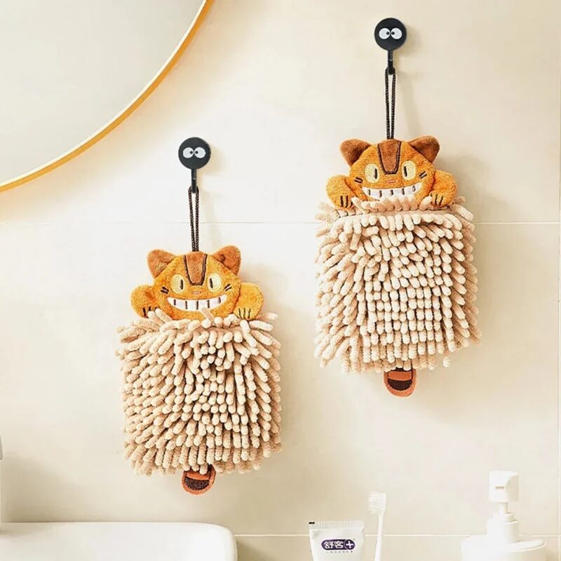 Catbus Ghibli ​Plush Hanging Towel 2