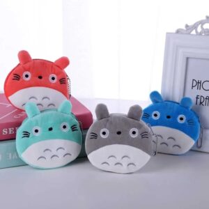 Cute Totoro Plush Coin Purse Mini Zipper Wallet