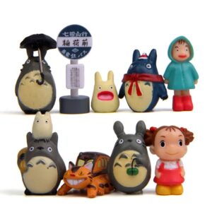 My Neighbor Totoro Statue​ Mini Figurines Set 9PCS
