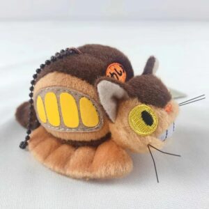 Cute Totoro Catbus Keychain Plushie