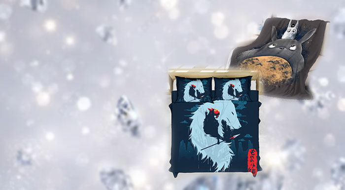 Studio Ghibli Blankets Bedding Set