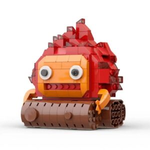 Calcifer Figure​ Building Blocks 256PCS Toy Gift