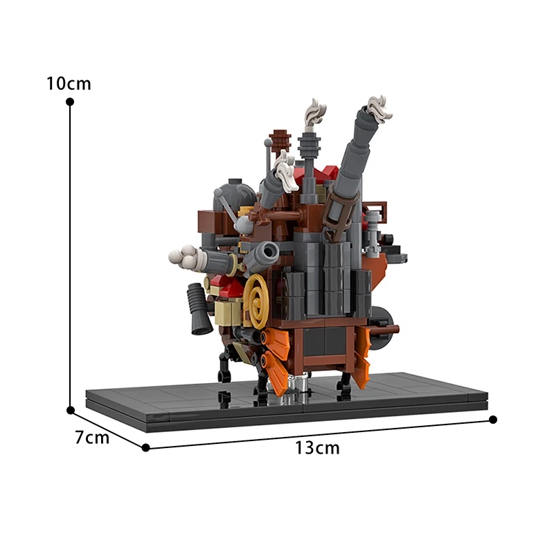 Howl Moving Castle Mini Building Blocks 272PCS 1 Howl Moving Castle Mini Building Blocks 272PCS 3