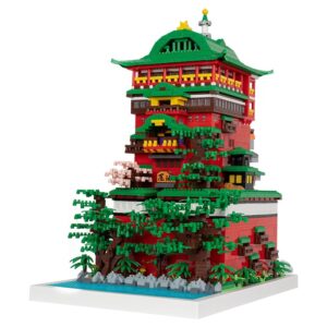 Spirited Away Bathhouse Building Blocks 4208PCS