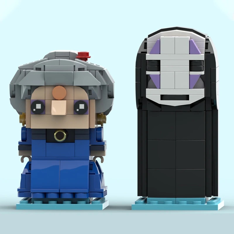 Zeniba and No-Face Building Blocks 351PCS 1 Zeniba and No Face Building Blocks 2