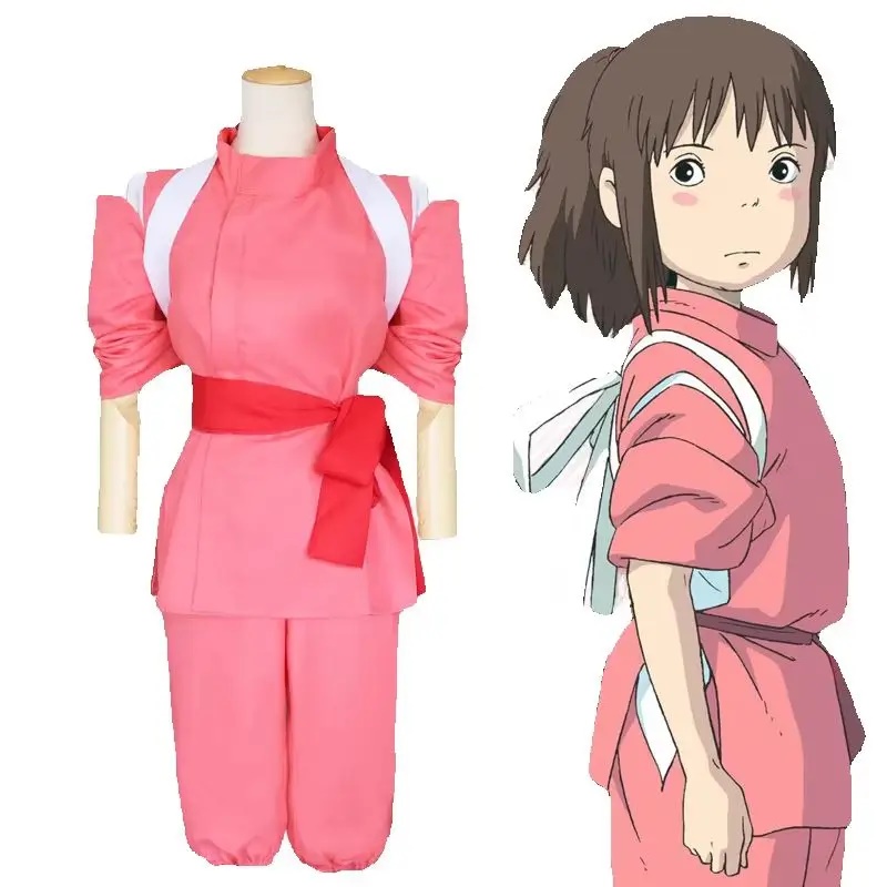 Chihiro Ogino Bathhouse Outfit Sen Kimono Cosplay | Ghibli Nest Store