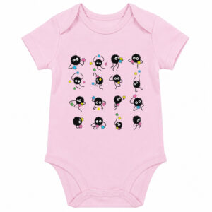 Colorful Soot Sprite Star Baby Baby Girl Onesie​